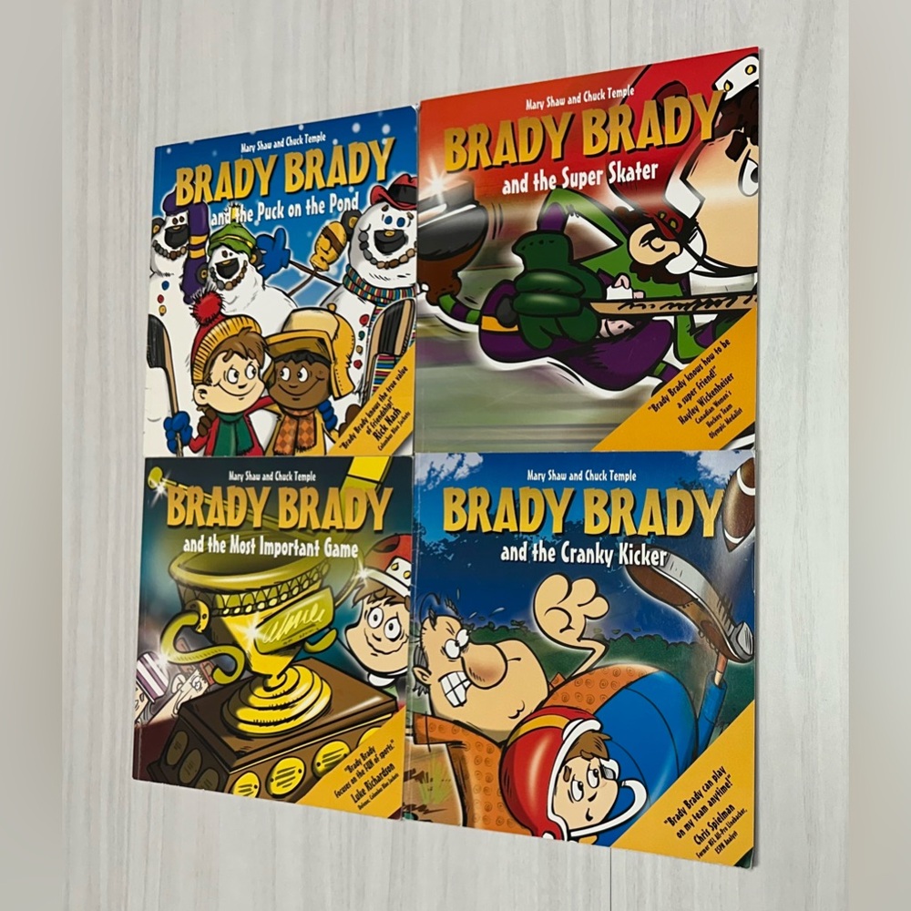 ‼️3 for $30 (or purchase separately) - Lot of 4 Brady Brady Children's Books